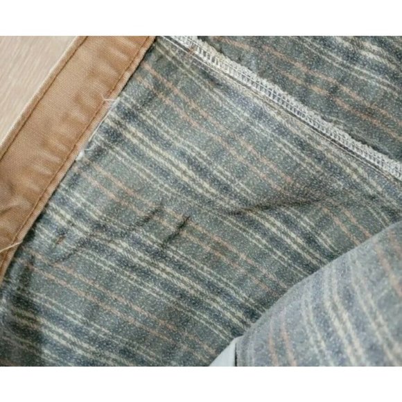 Carhartt Mens Pants Size "40x30" Flannel Lined Tan - Picture 3 of 3